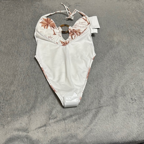 Breaking Waves Palm Print One-Piece Swimsuit – Size M – New with tag. - Picture 14 of 15